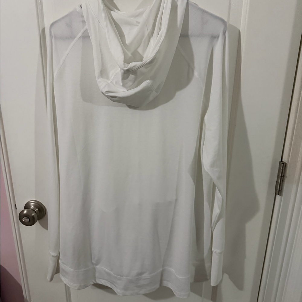 Athleta Pacifica Illume UPF Relaxed Jacket - White - Picture 8 of 9